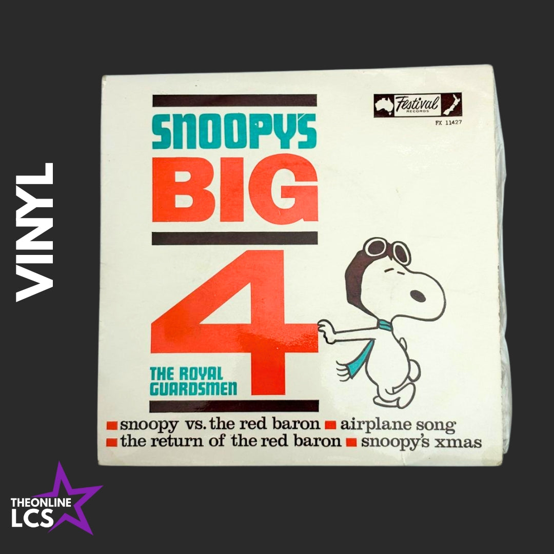 1960s 7" Festival Records The Royal Guardsmen Snoopy's Big 4 FX 11427 Vinyl