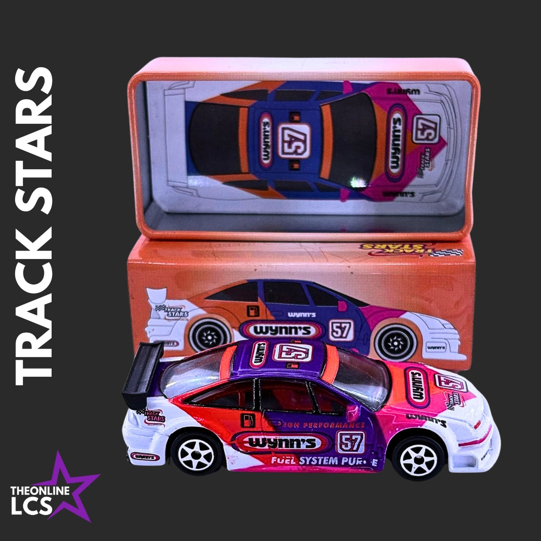 1990s Track Stars Australian Wynn's Die Cast 57 Car