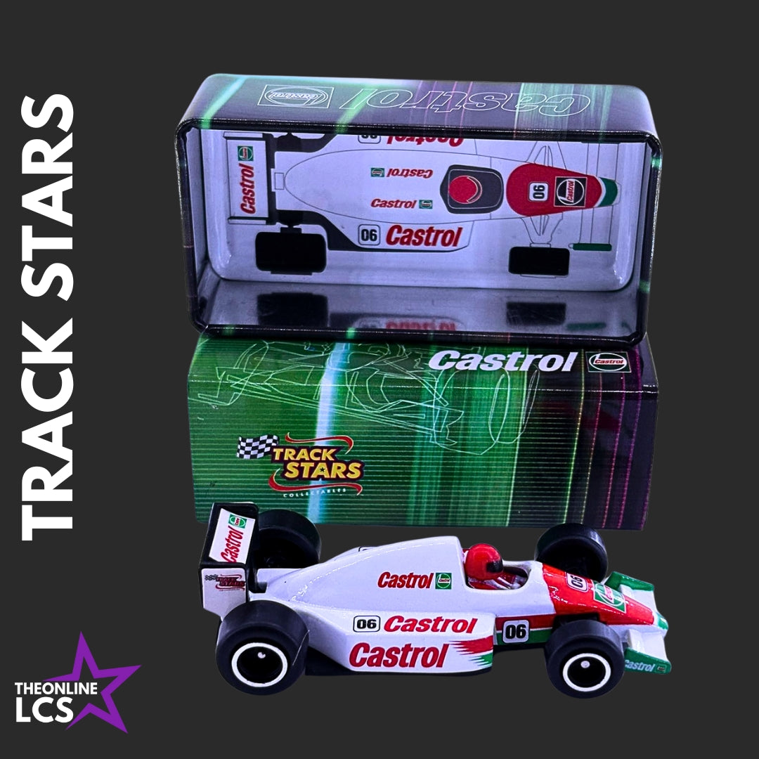 1990s Track Stars Racing Australian Castrol F1 Die Cast 90 Car