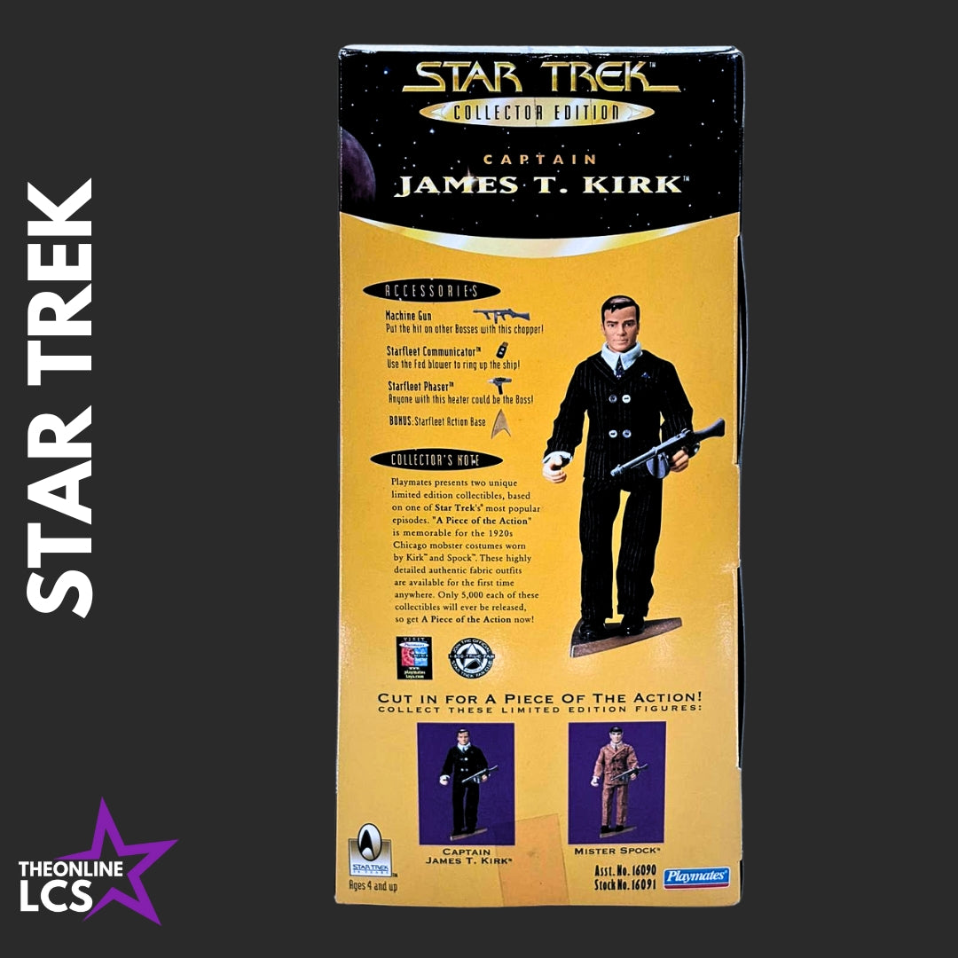 1996 Playmates Star Trek Collector Edition Captain James T Kirk Limited /5000