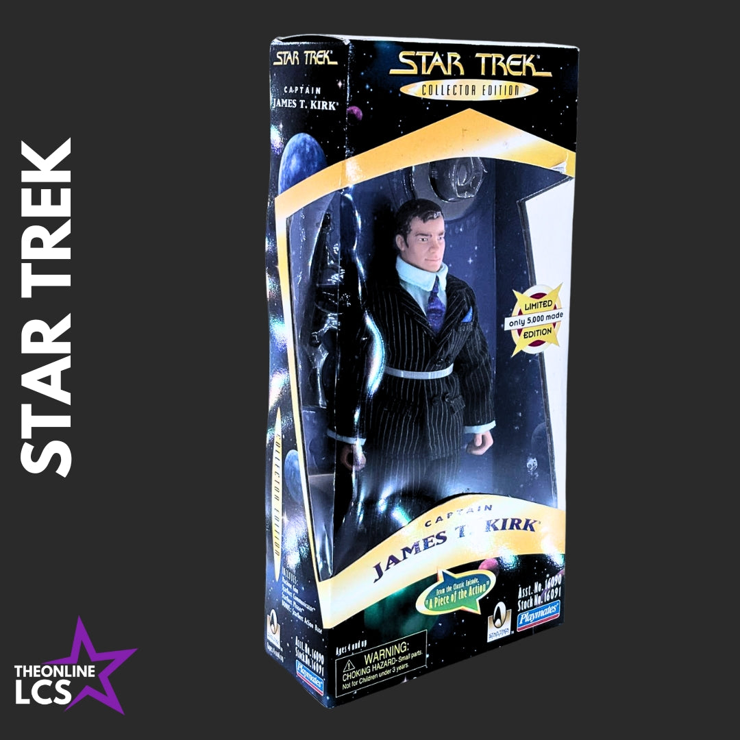 1996 Playmates Star Trek Collector Edition Captain James T Kirk Limited /5000