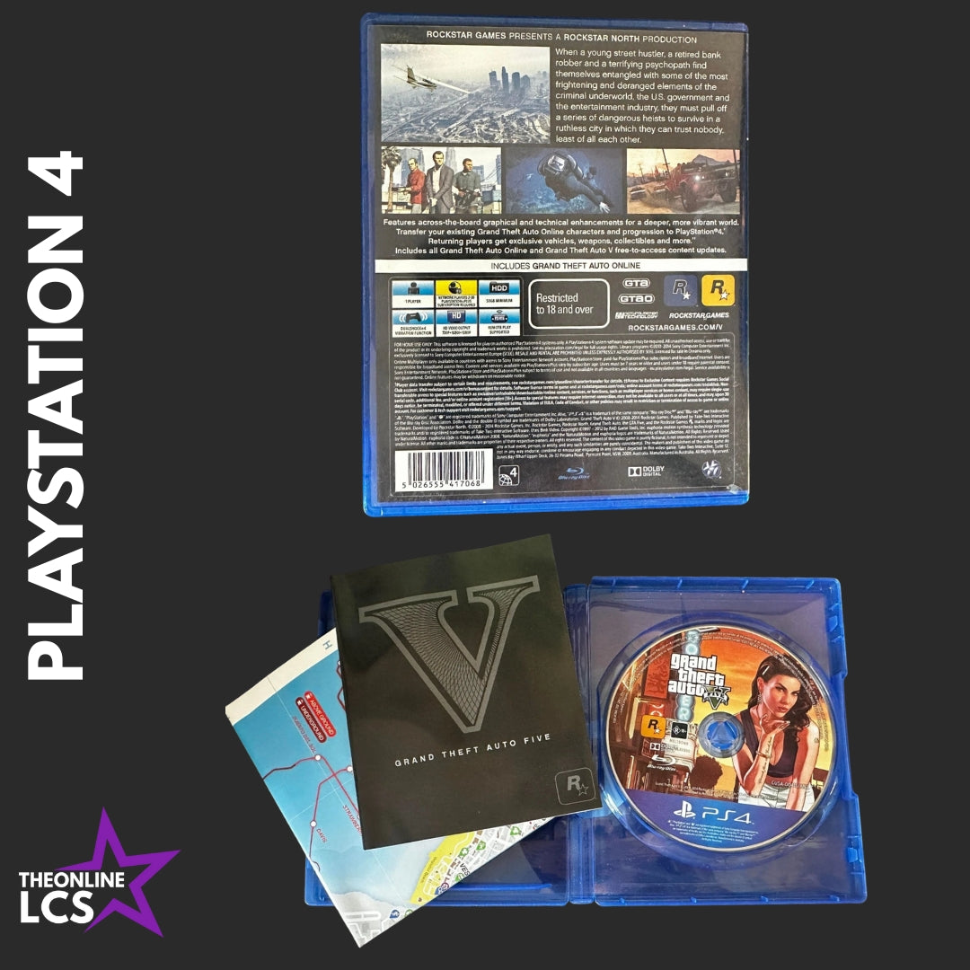 PlayStation 4 Grand Theft Auto V