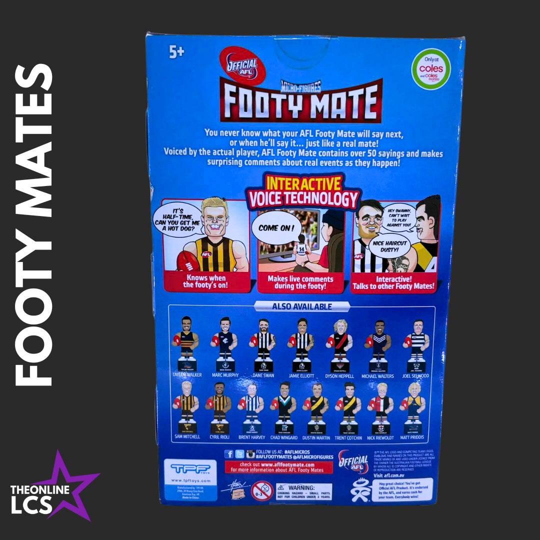 2016 AFL Footy Mate Dyson Heppell Interactive Talking Limited Edition Toy