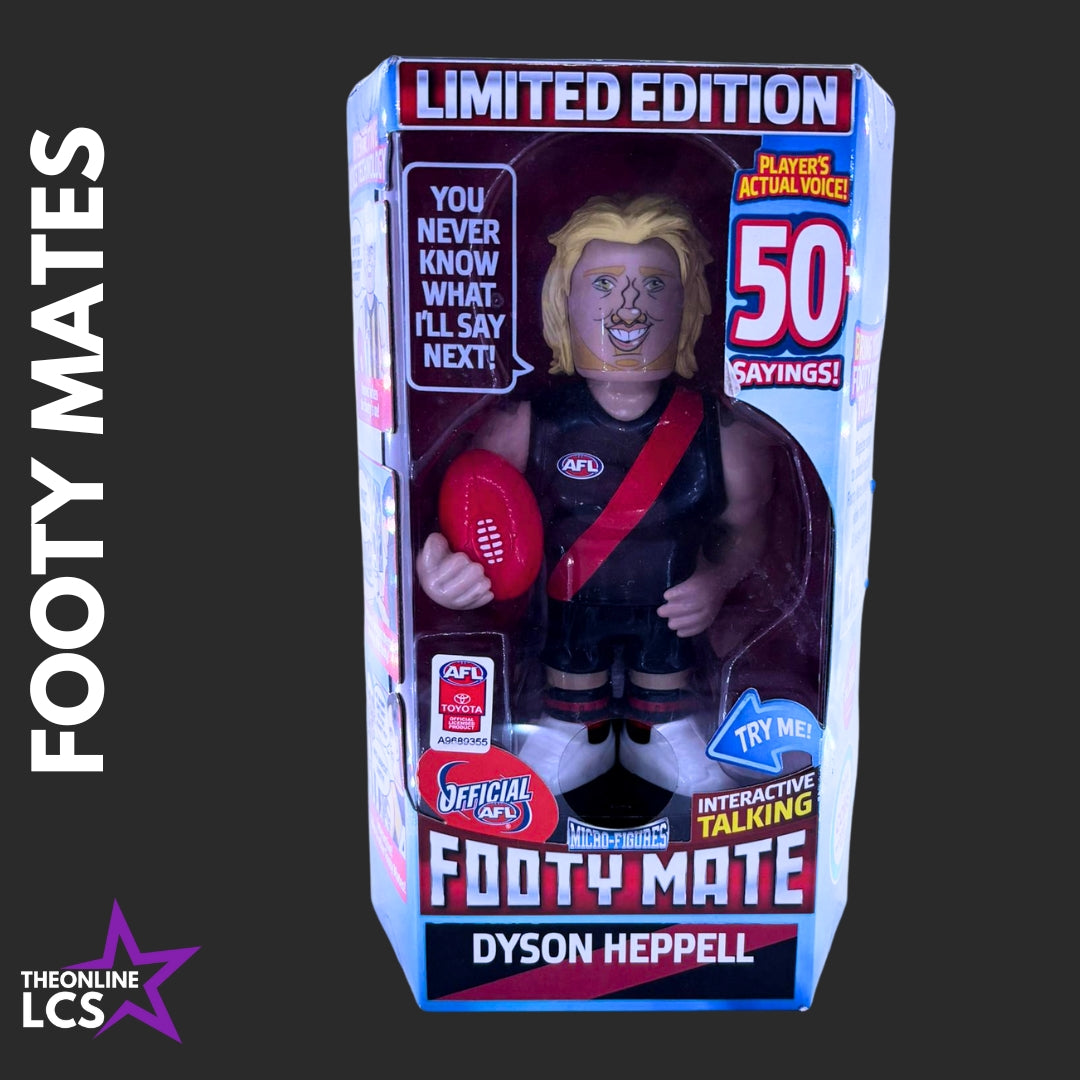 2016 AFL Footy Mate Dyson Heppell Interactive Talking Limited Edition Toy