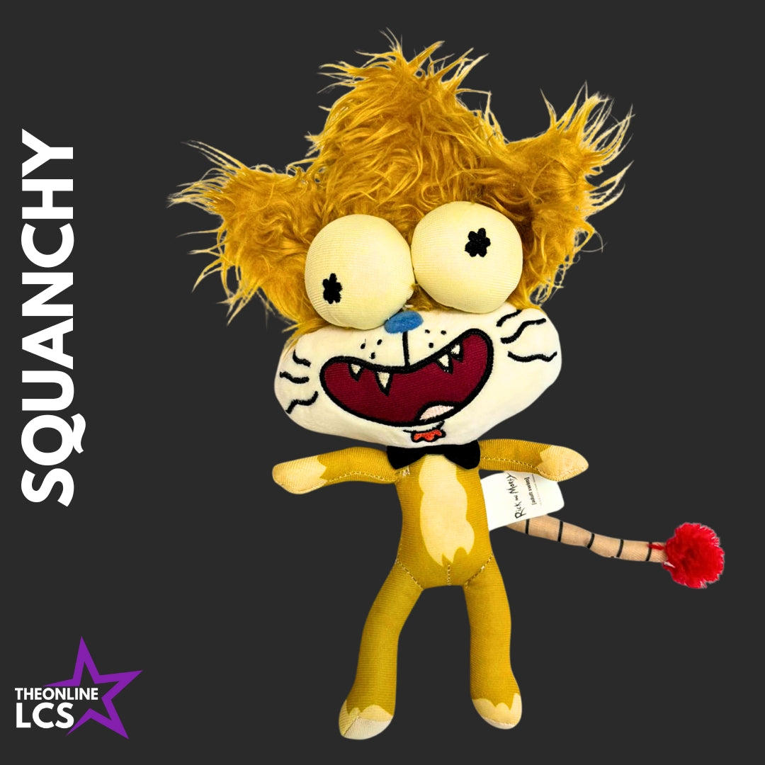 2018 Adult Swim Cartoon Network Rick And Morty Squanchy 13" Plush
