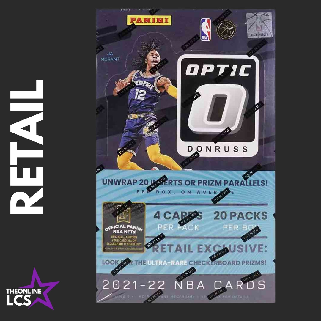 2021-22 Panini Donruss Optic NBA Basketball Retail Box