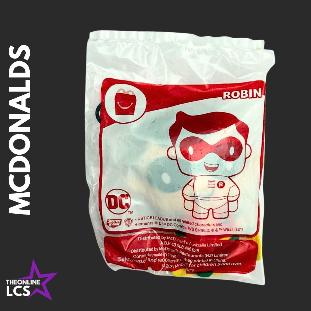 2021 McDonalds Happy Meal Toy DC Super Heroes Robin