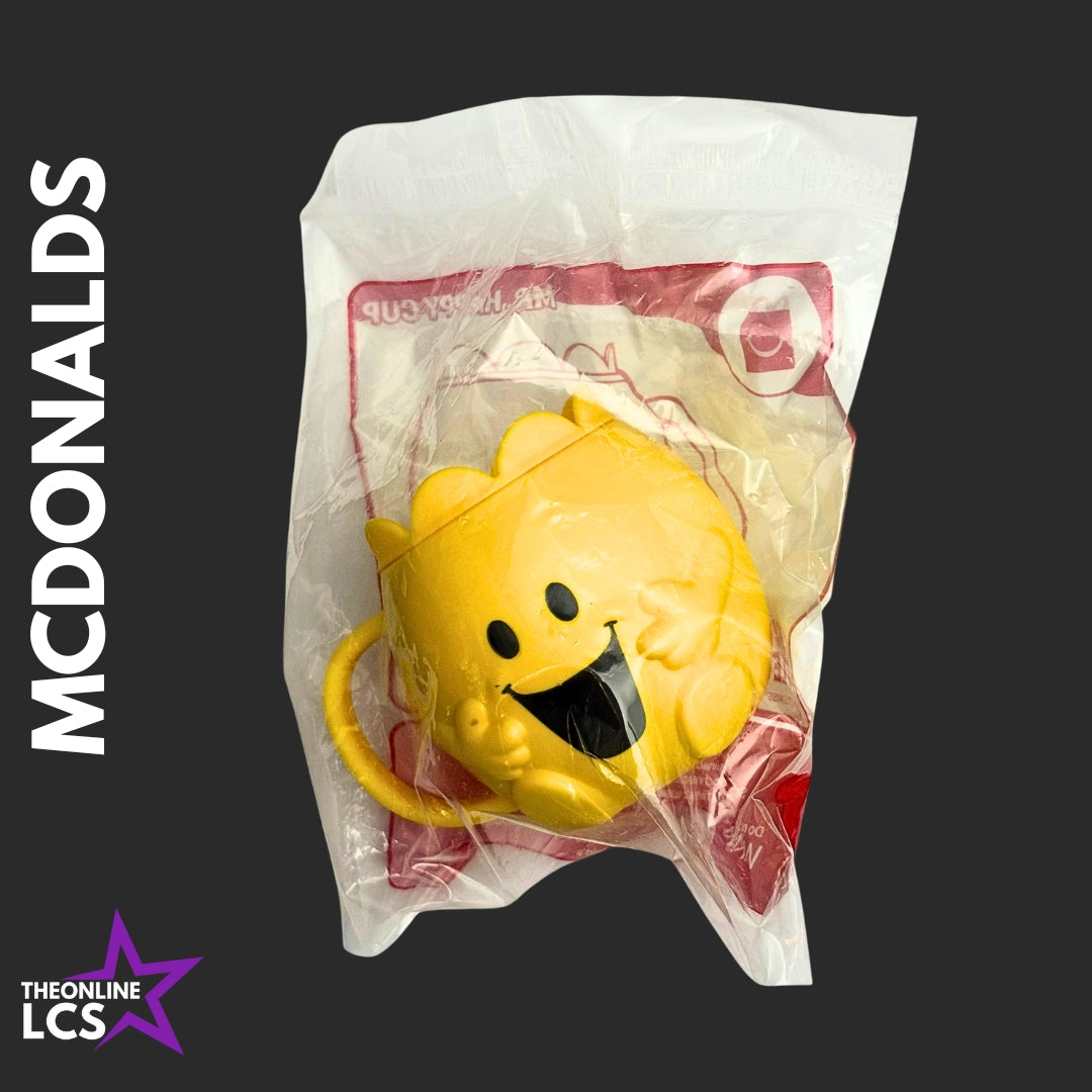 2021 McDonalds Happy Meal Toy Mr Men Little Miss Mr Happy Cup