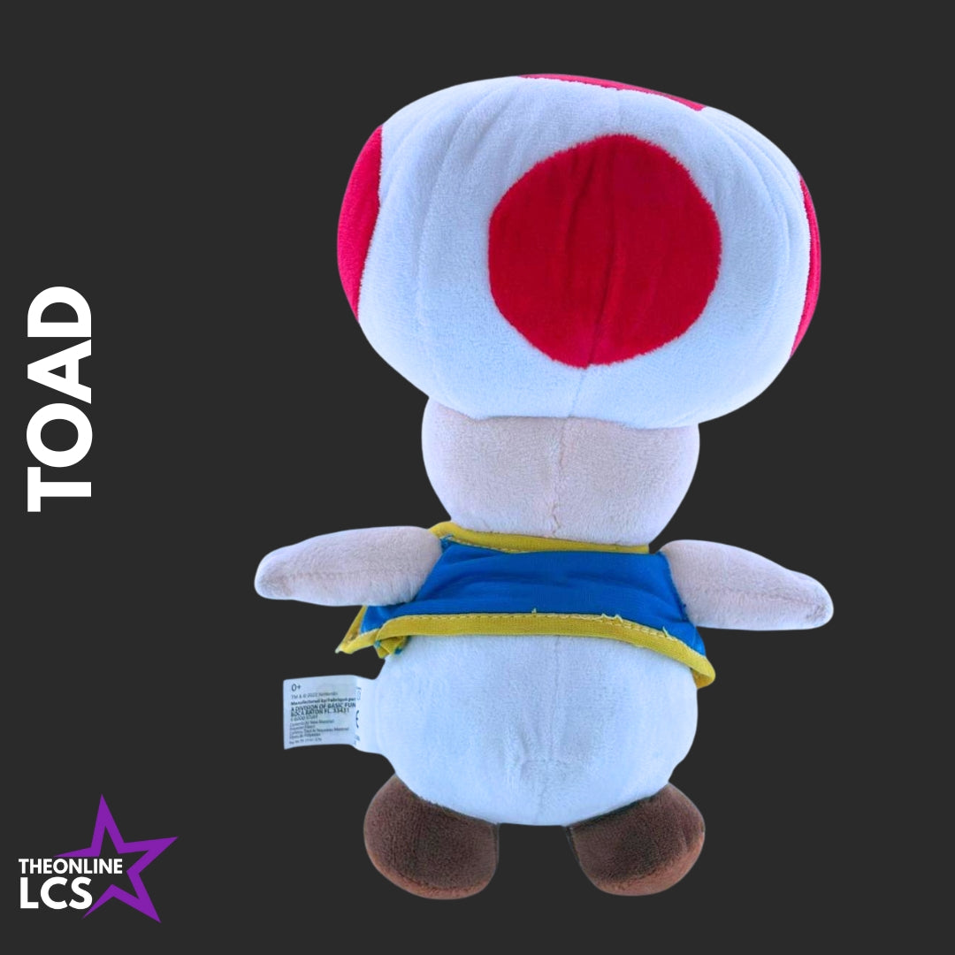 2022 Nintendo Super Mario Bros Toad 28cm Plush