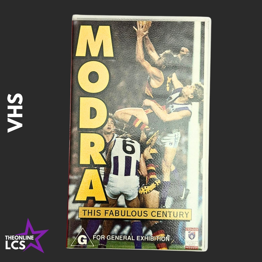 AFL Adelaide Crows Modra The Fabulous Century VHS