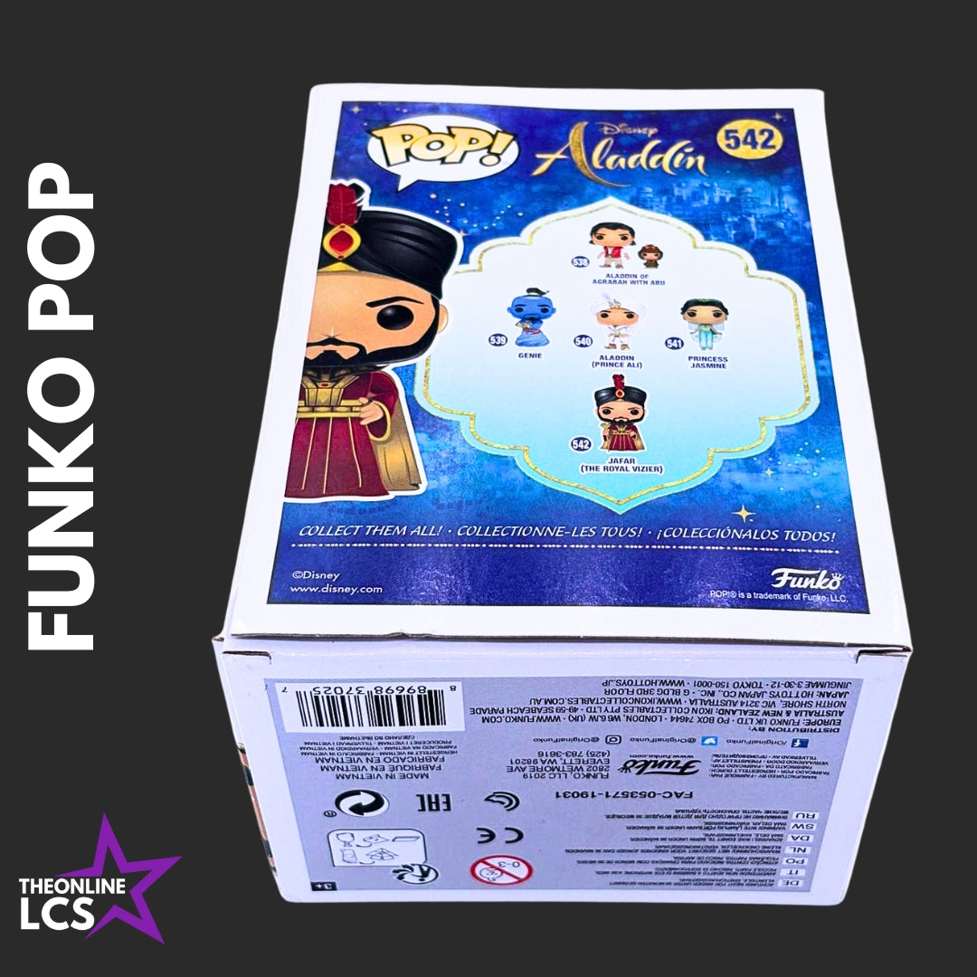 Funko Pop! Disney Aladdin Jafar The Royal Vizier #542