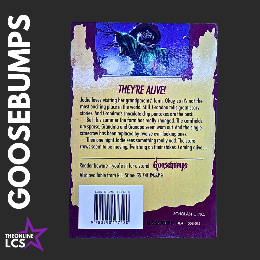 Apple Fiction Goosebumps The Scarecrow Walks at Midnight #20 R.L. Stine