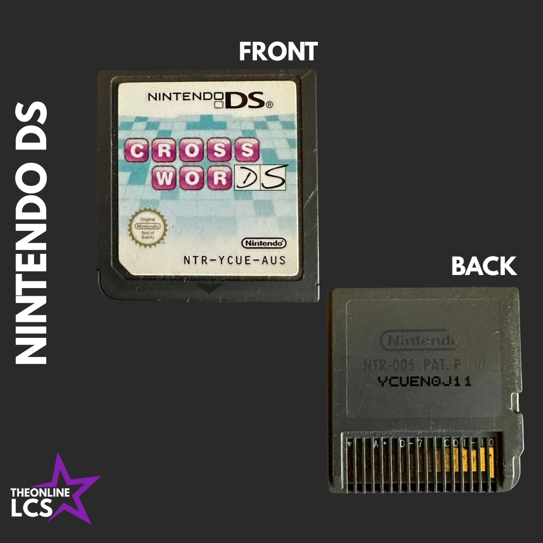 Nintendo Game Boy DS Crosswords Cartridge Only
