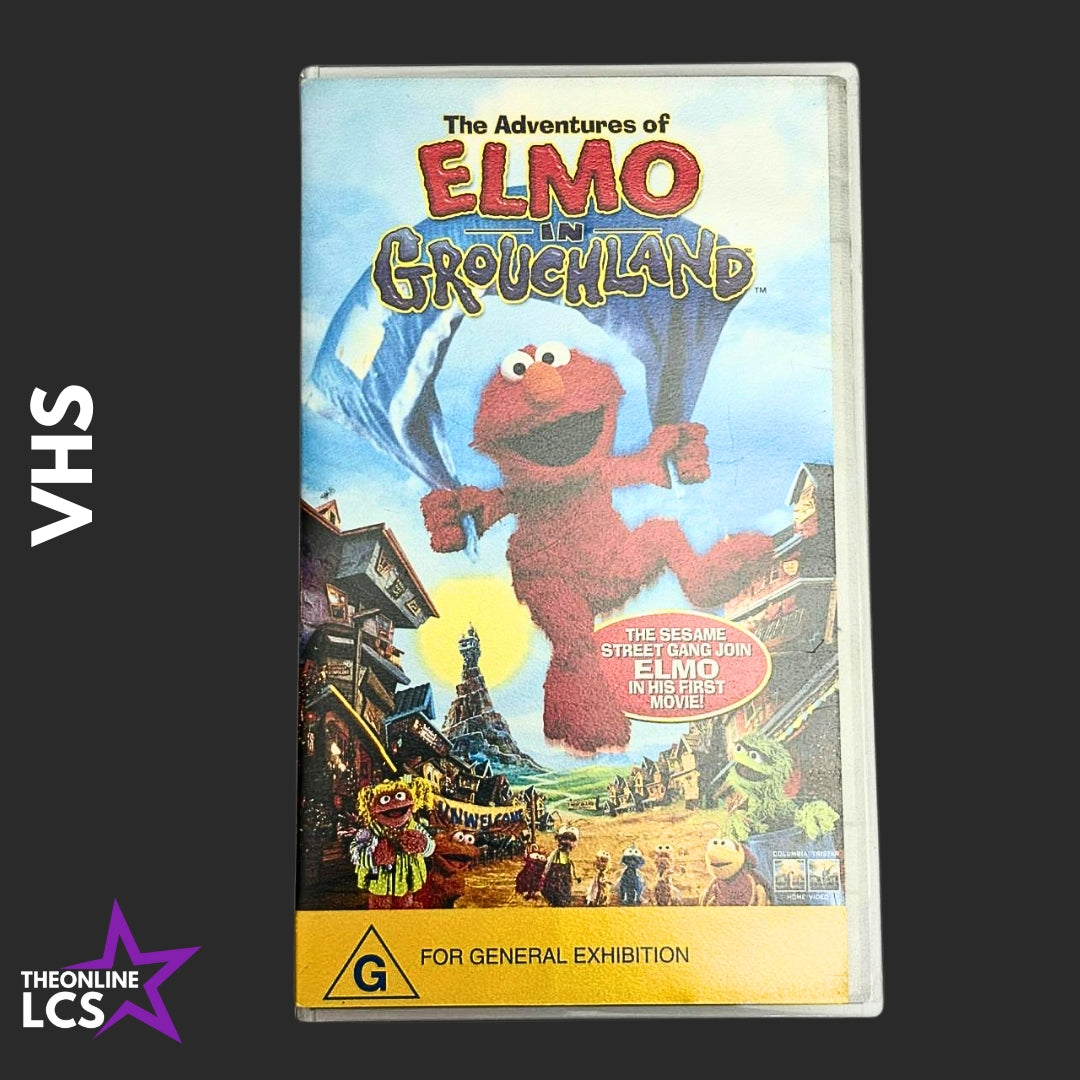 Columbia Tristar The Adventures of Elmo in Grouchland VHS