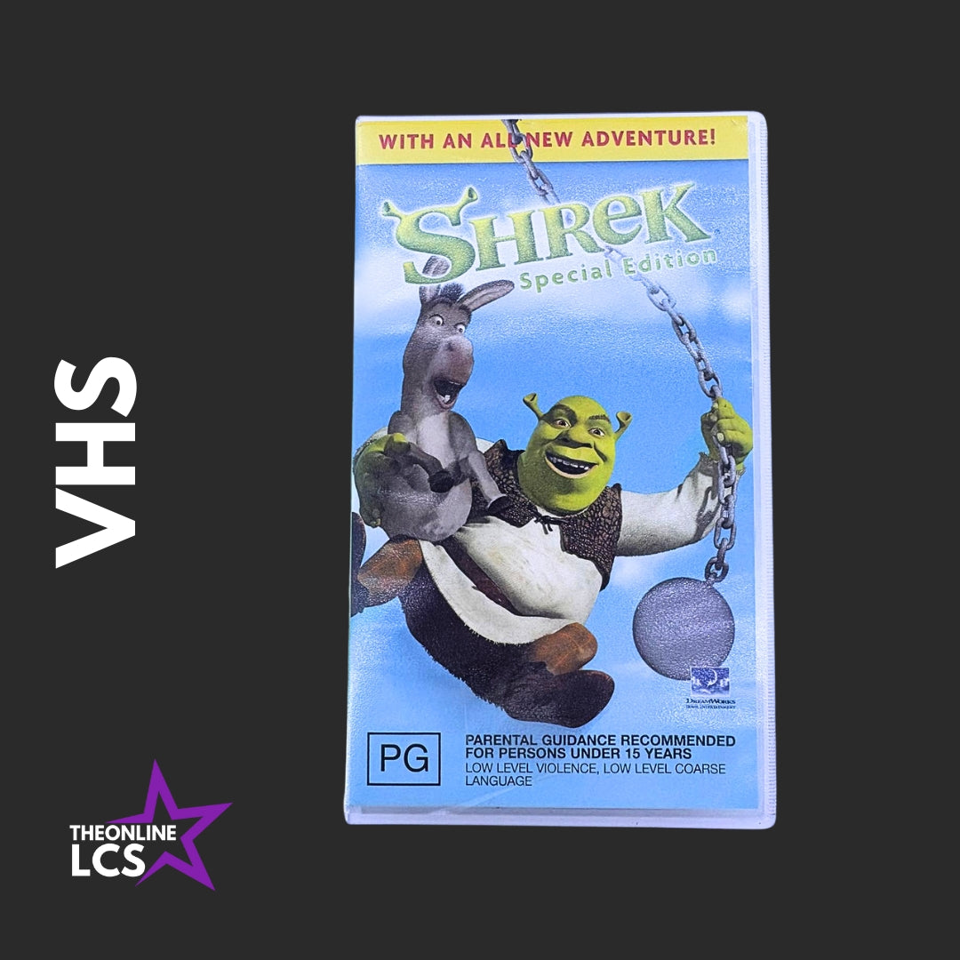 DreamWorks Shrek Special Edition VHS