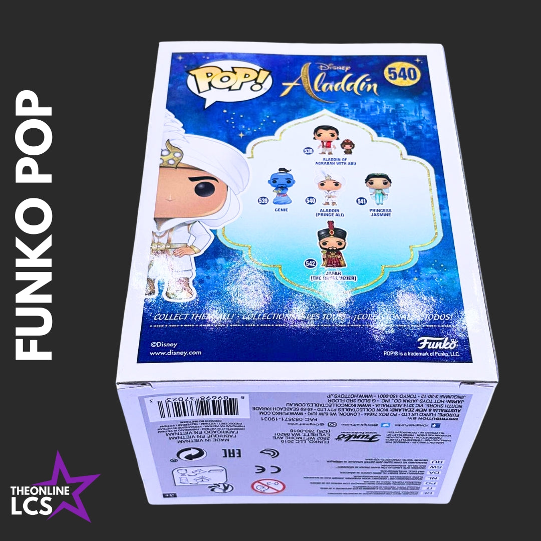 Funko Pop! Disney Aladdin Aladdin Prince Ali #540