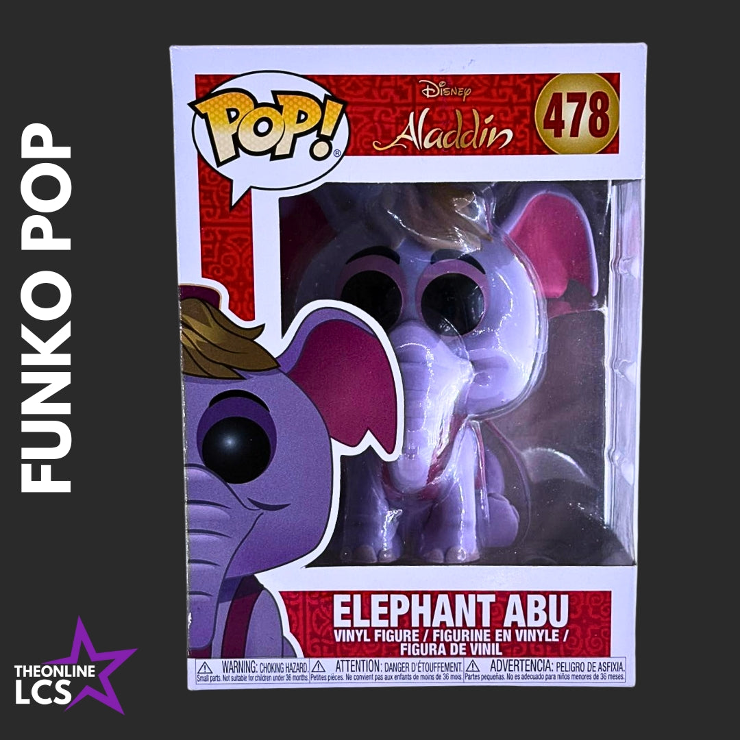 Funko Pop! Disney Aladdin Elephant Abu #478