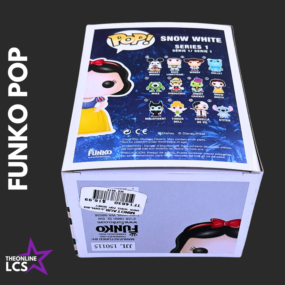 Funko Pop! Disney Series 1 Snow White #08 Vaulted