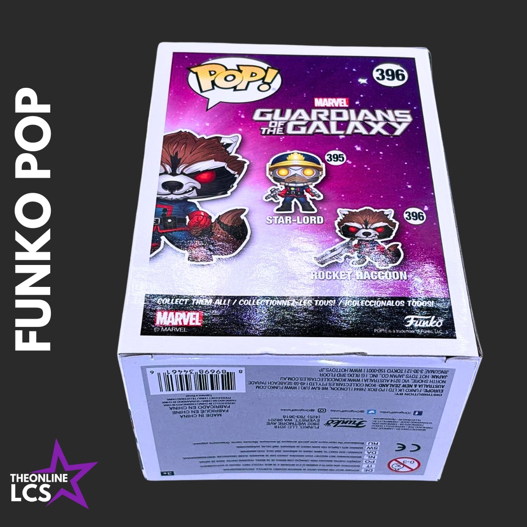 Funko Pop! Marvel Rocket Raccoon #396 PX Previews Exclusive Limited to 25,000