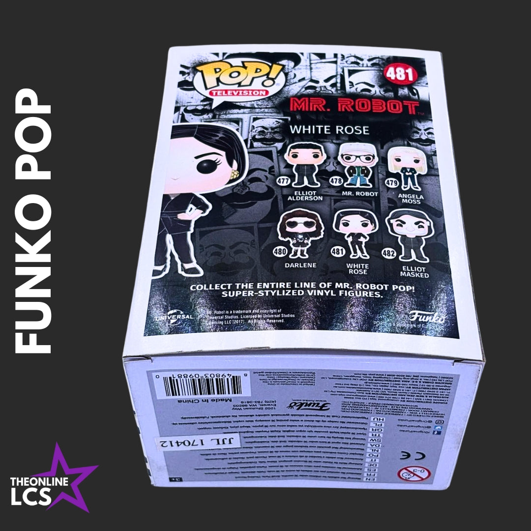 Funko Pop! Mr. Robot White Rose #481 Vaulted