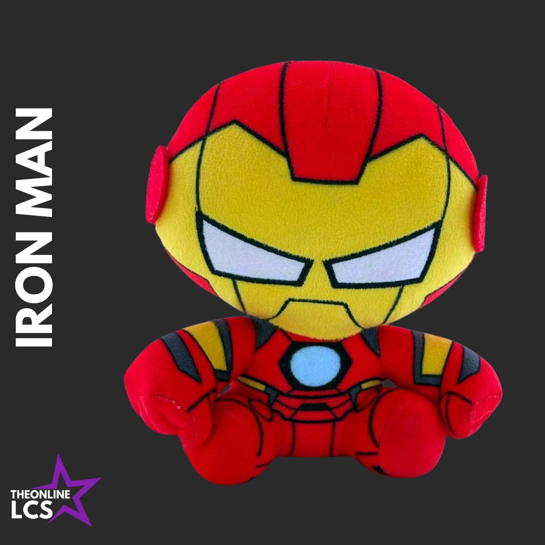 2023 Hunter Leisure Marvel Avengers Iron Man Sitting 18cm Plush