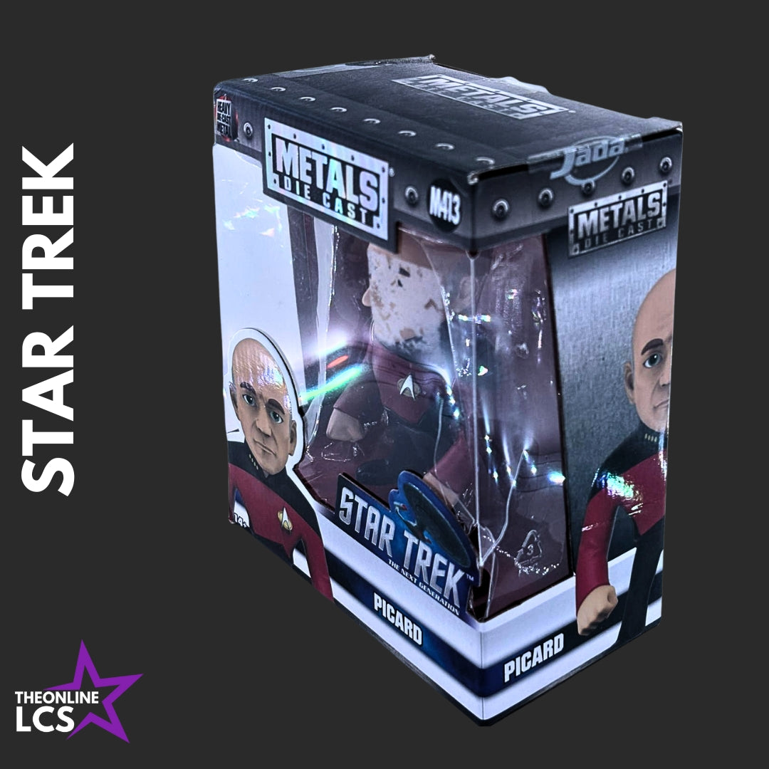 Jada Metals Die Cast Star Trek Captain Picard 4" #M413
