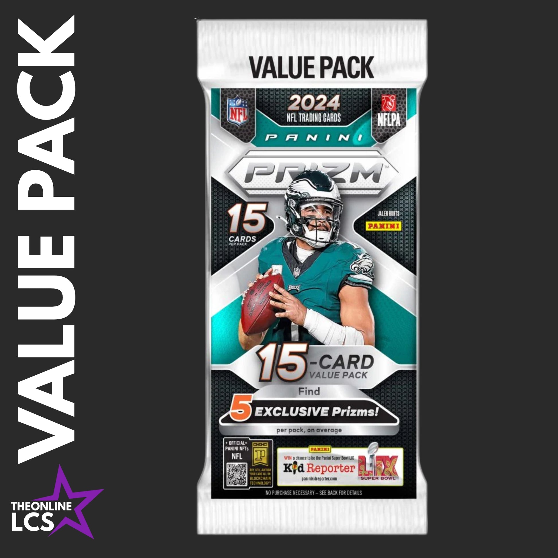 2024 Panini Prizm NFL Football Multi/Cello/Value Pack