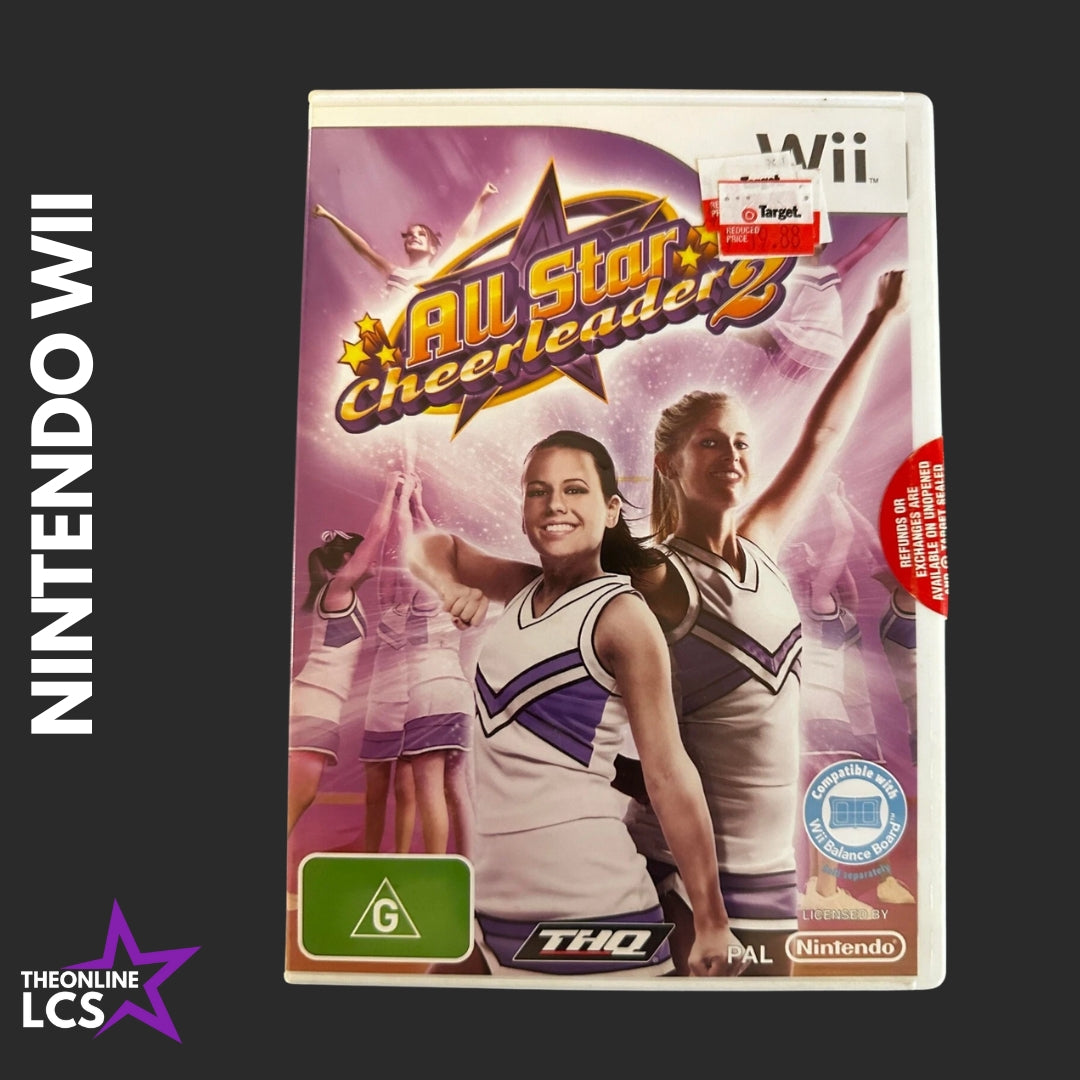 Nintendo Wii All Star Cheerleader 2