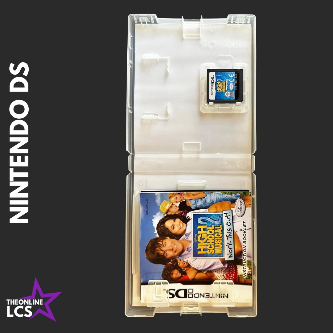 Nintendo Game Boy DS Disney High School Musical 2 Work this Out!