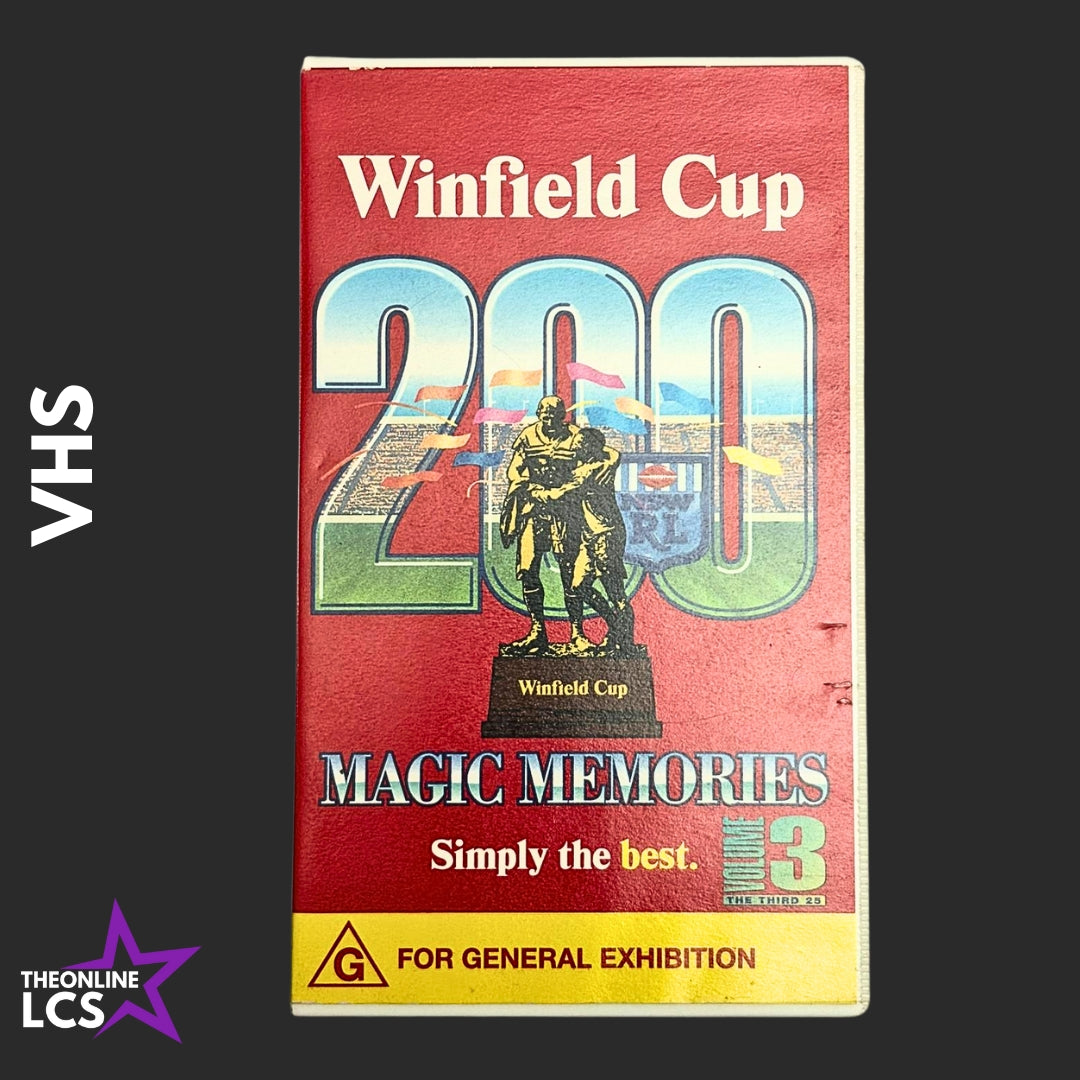NSWRL Winfield Cup 200 Magic Memories Volume 3 VHS