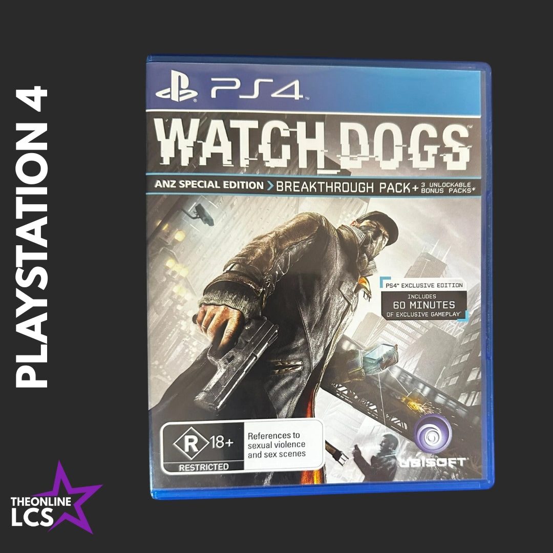 PlayStation 4 Watchdogs ANZ Special Edition