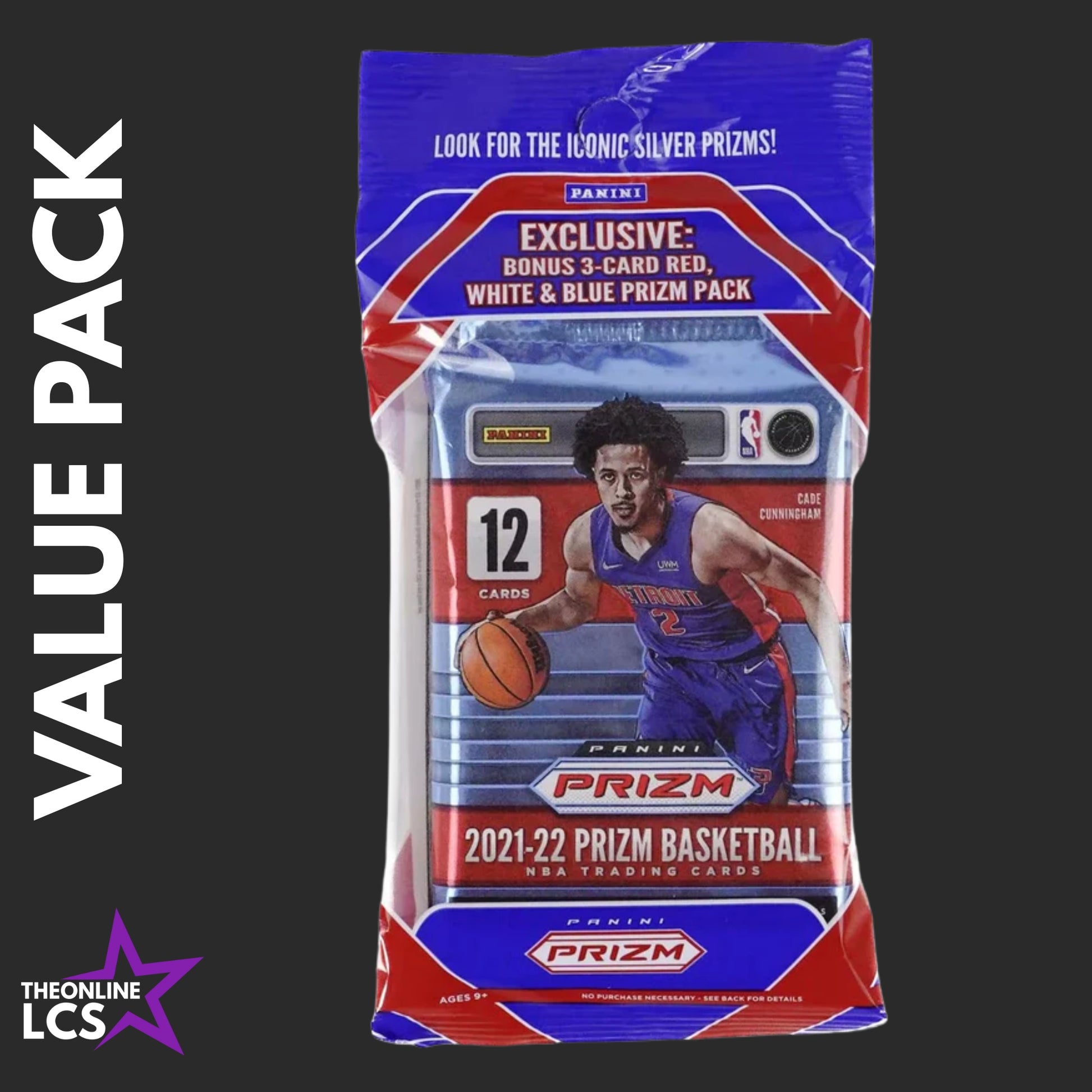 2021-22 Panini Prizm NBA Basketball Multi/Cello/Value Pack