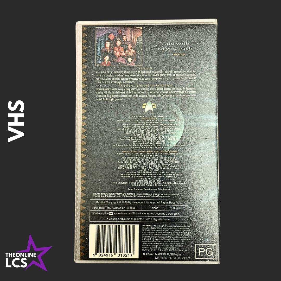 Paramount Star Trek Deep Space Nine Chrysalis VHS