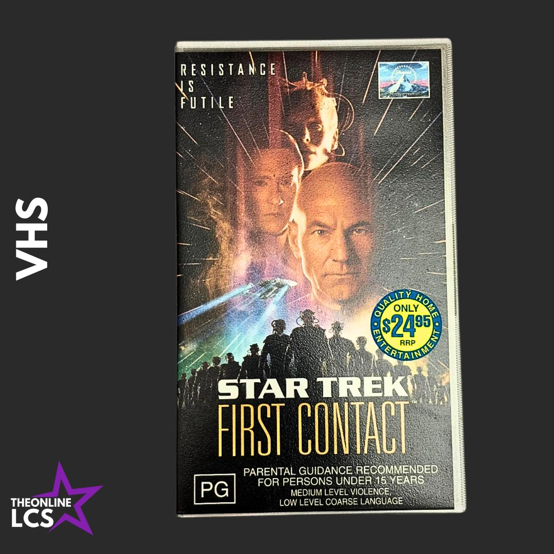 Paramount Star Trek First Contact VHS
