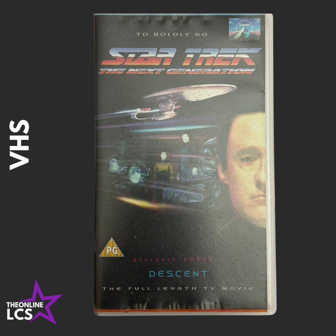 Paramount Star Trek The Next Generation Descent VHS
