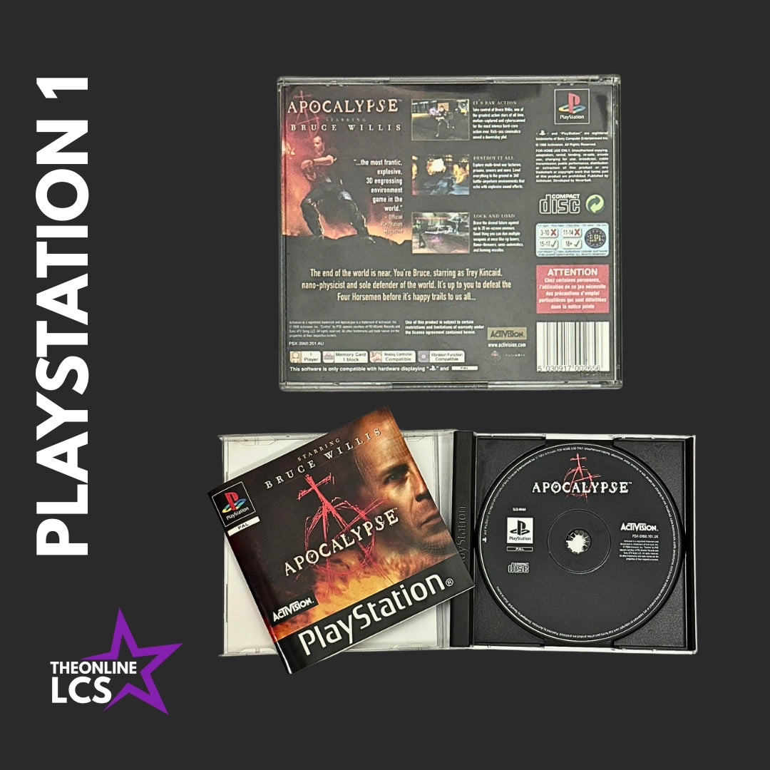 PlayStation 1 Apocalypse Starring Bruce Willis