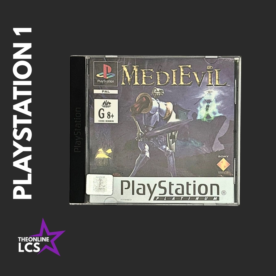PlayStation 1 MediEvil Platinum Edition