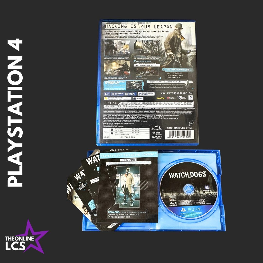 PlayStation 4 Watchdogs