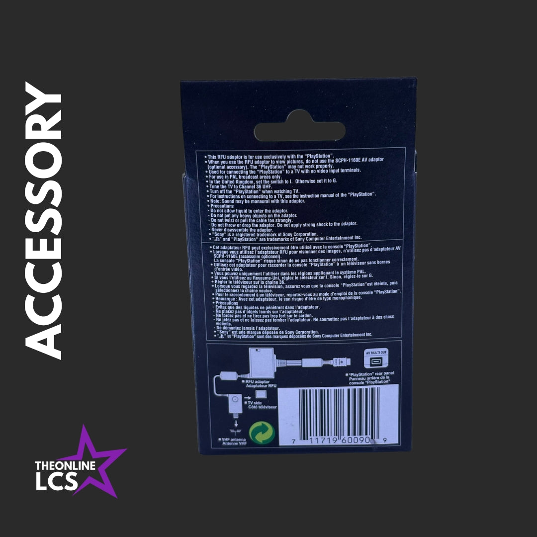 PlayStation Official RFU Adaptor SCPH-1122 Boxed
