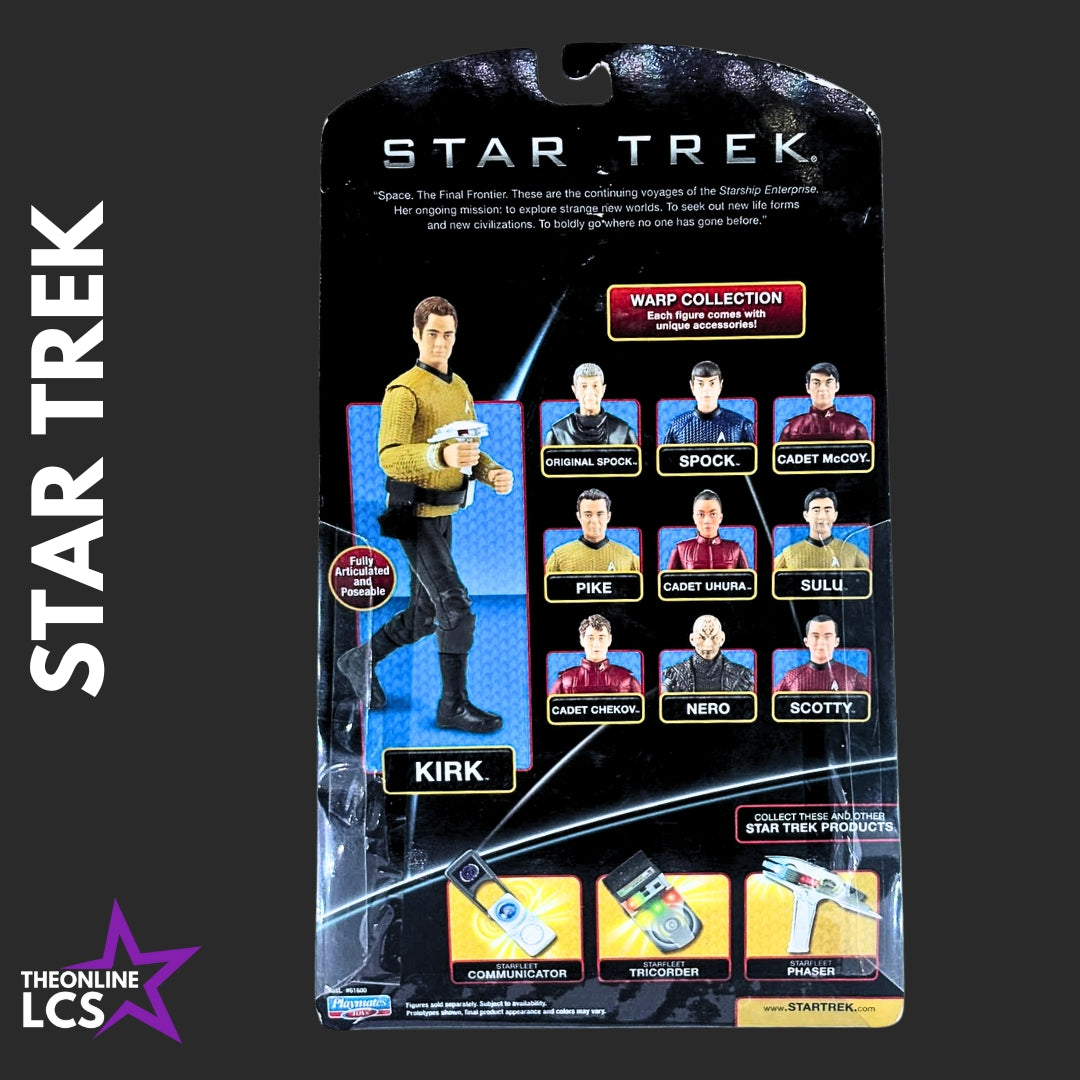 Playmates Star Trek Warp Collection Original Kirk 6"