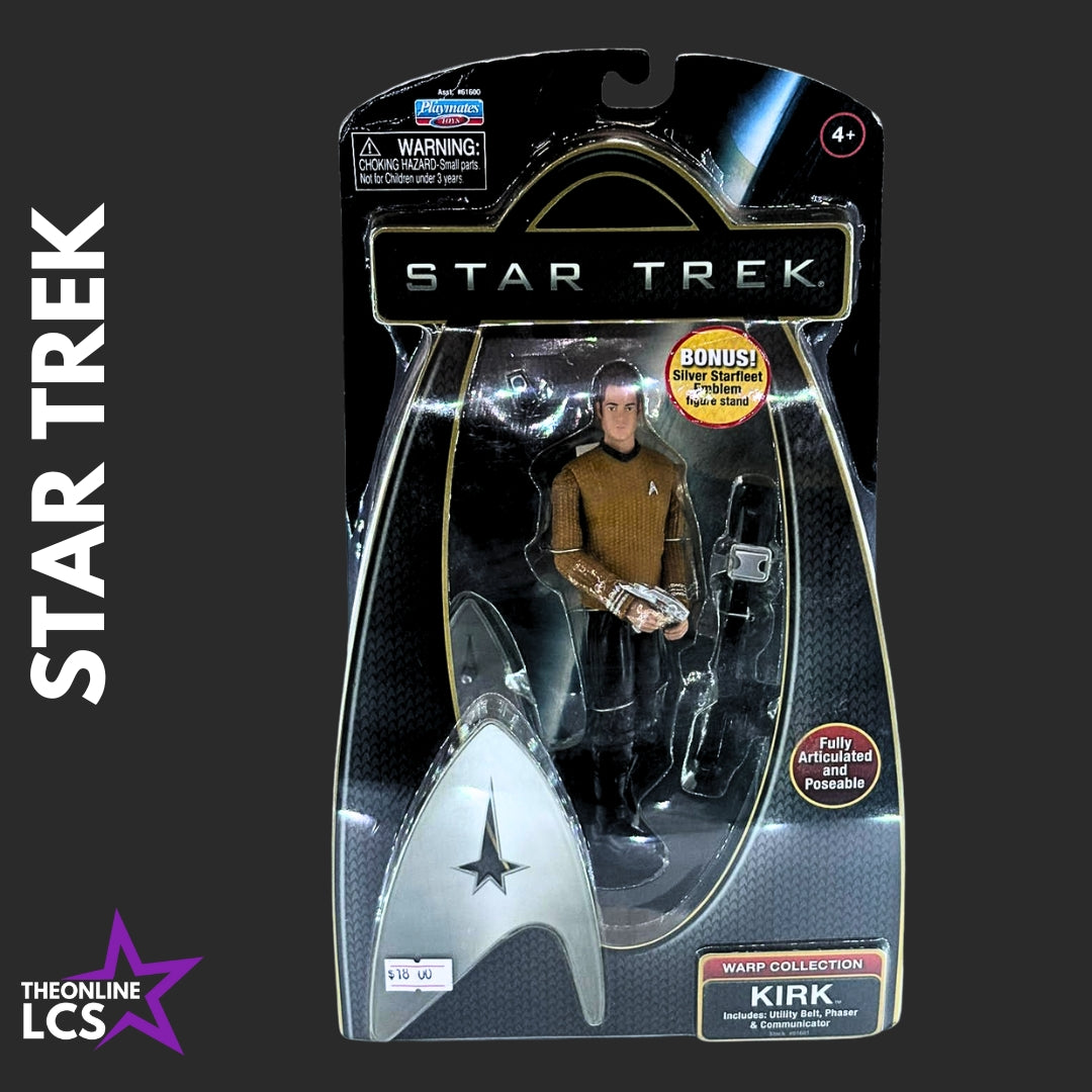 Playmates Star Trek Warp Collection Original Kirk 6"