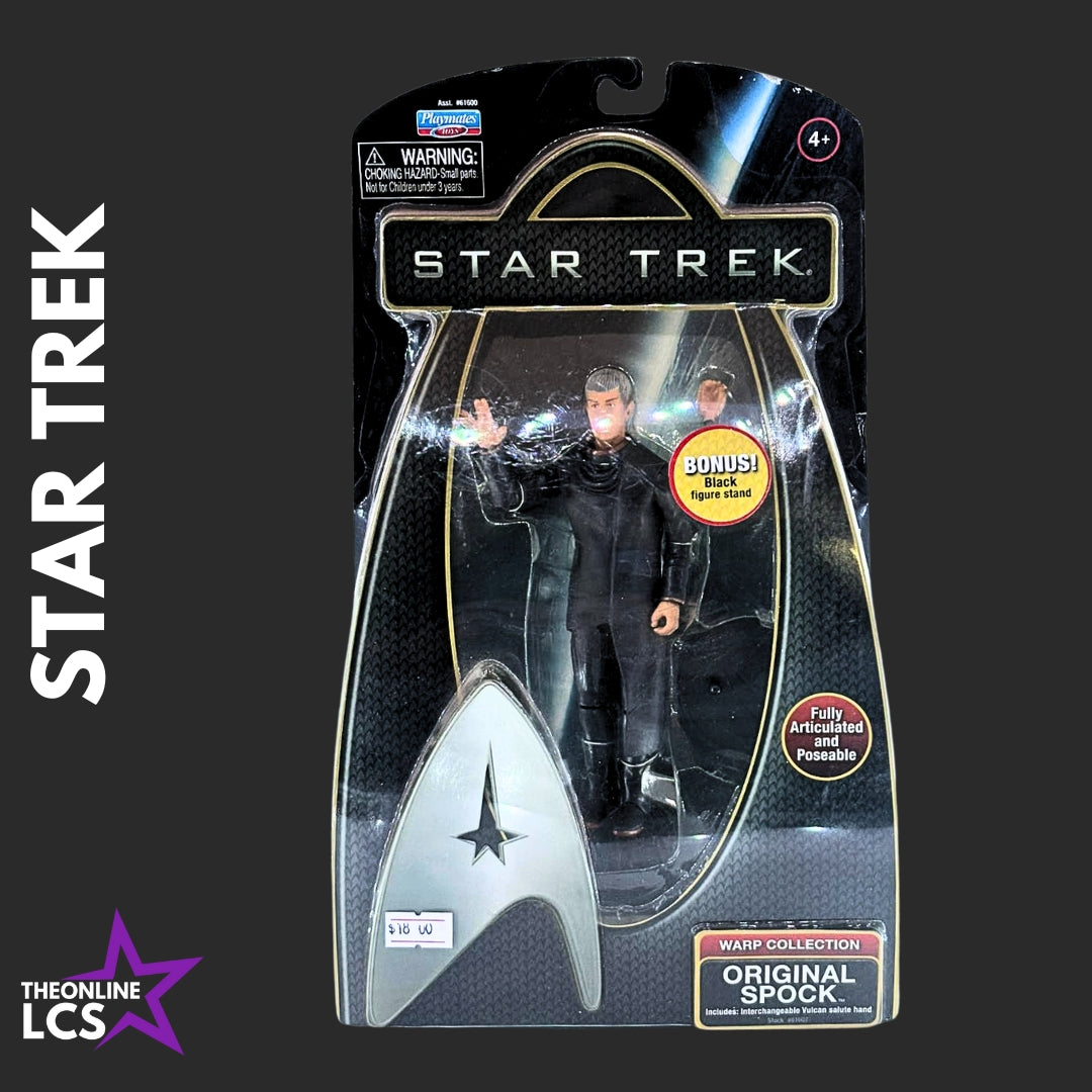Playmates Star Trek Warp Collection Original Spock 6"