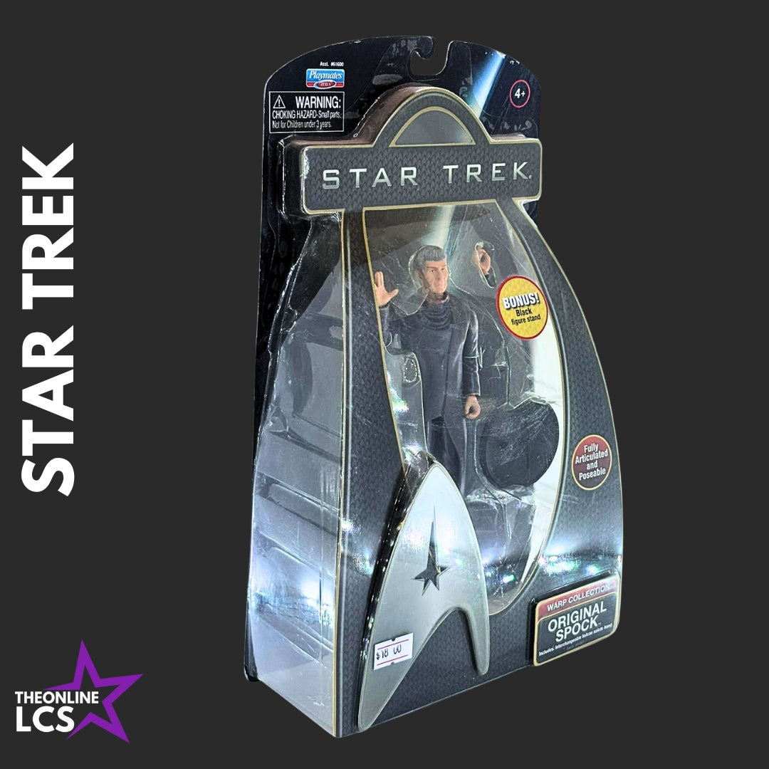 Playmates Star Trek Warp Collection Original Spock 6"