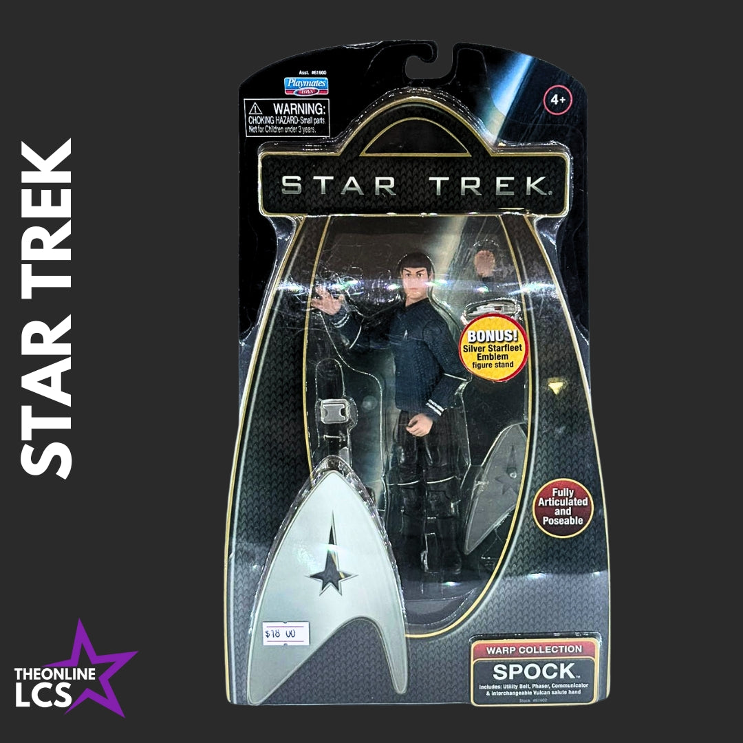 Playmates Star Trek Warp Collection Spock 6"