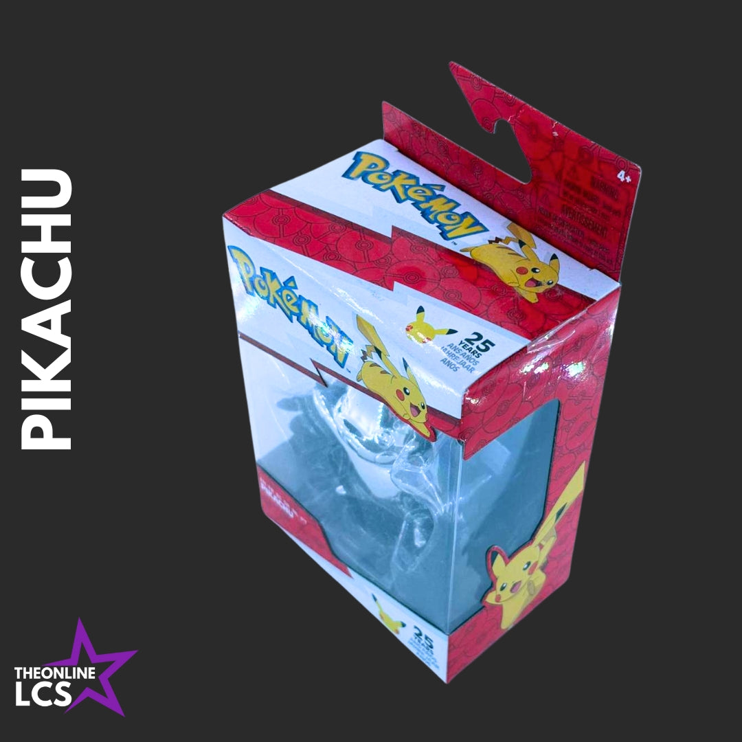Pokémon 25th Anniversary Select Battle Mini Figures Silver Pikachu