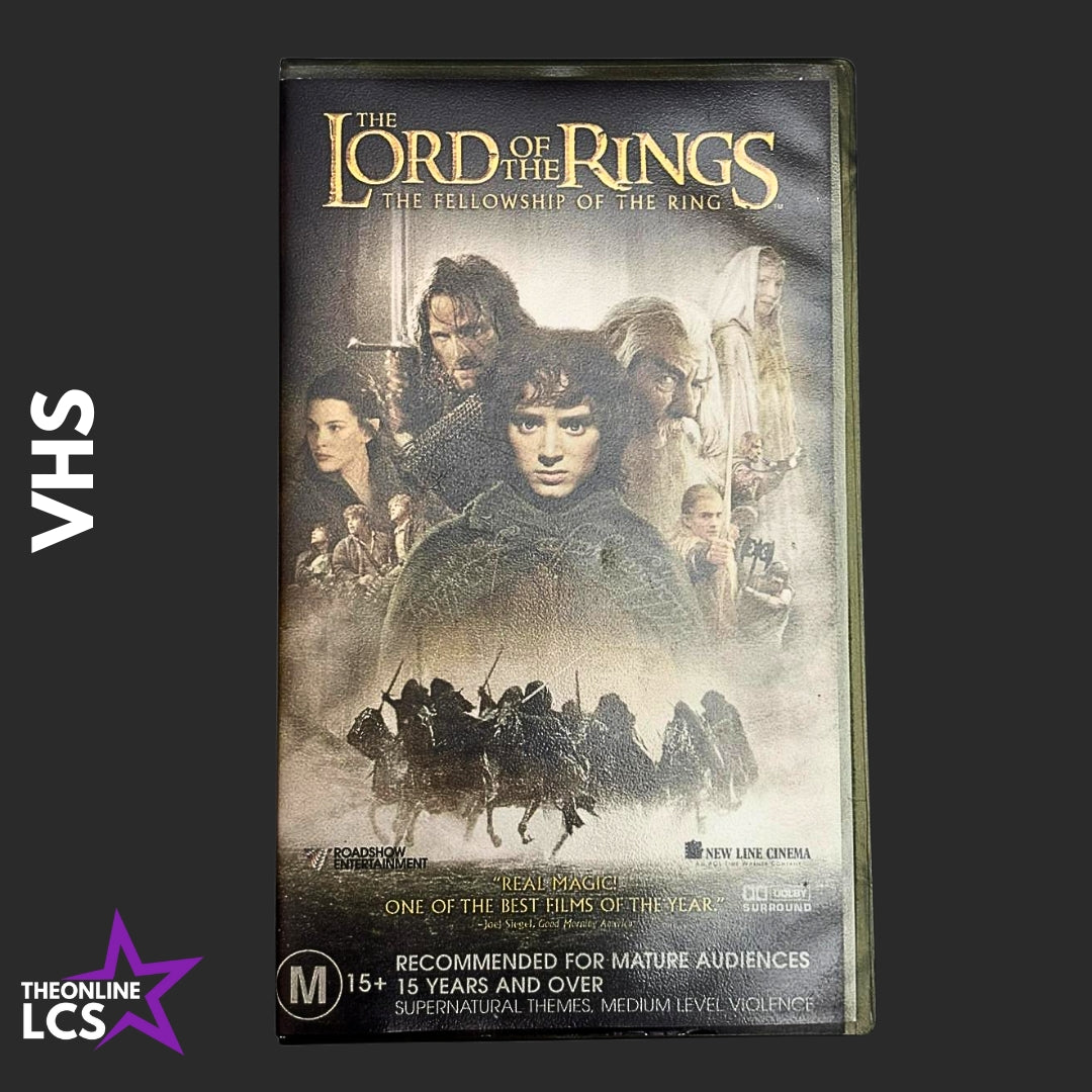 Roadshow Lord of The Rings The Fellowship of The Ring 103555 VHS