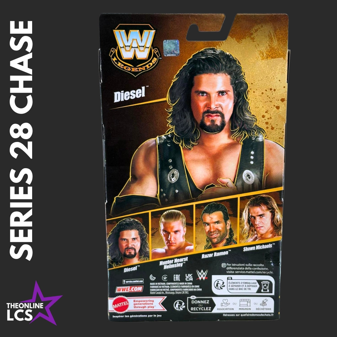 Mattel WWE Legends Elite Collection Series 28 Diesel Chase Variant (White Shirt)