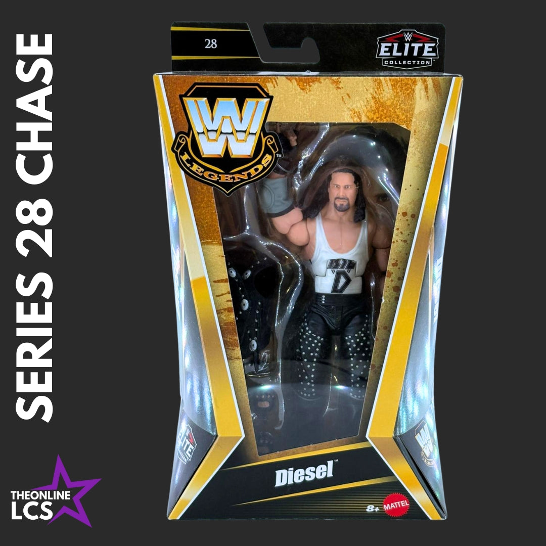 Mattel WWE Legends Elite Collection Series 28 Diesel Chase Variant (White Shirt)