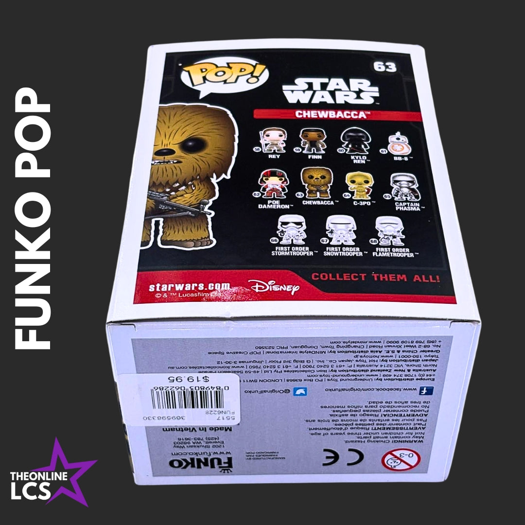 Funko Pop! Star Wars Chewbacca #63 Vaulted