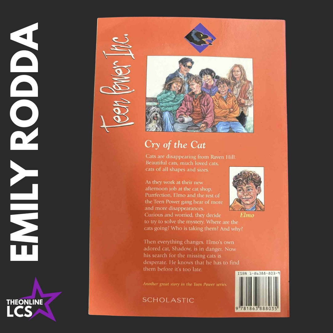 Scholastic Teen Power Inc Cry of the Cat #4 Emily Rodda